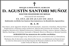 Agustín Santori Muñoz